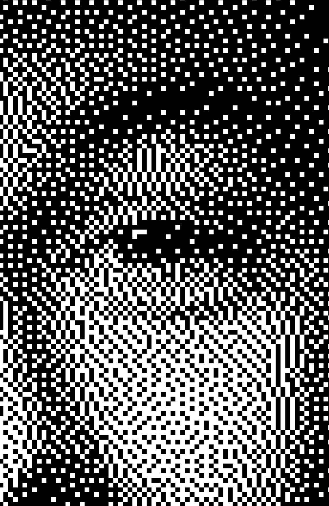 Alexandre’s eye, dithered