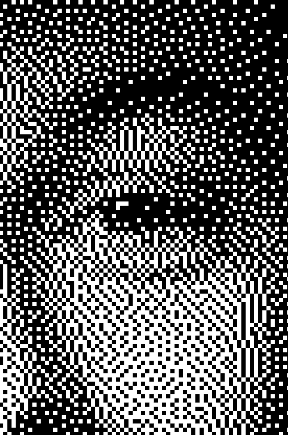 Alexandre’s eye, dithered